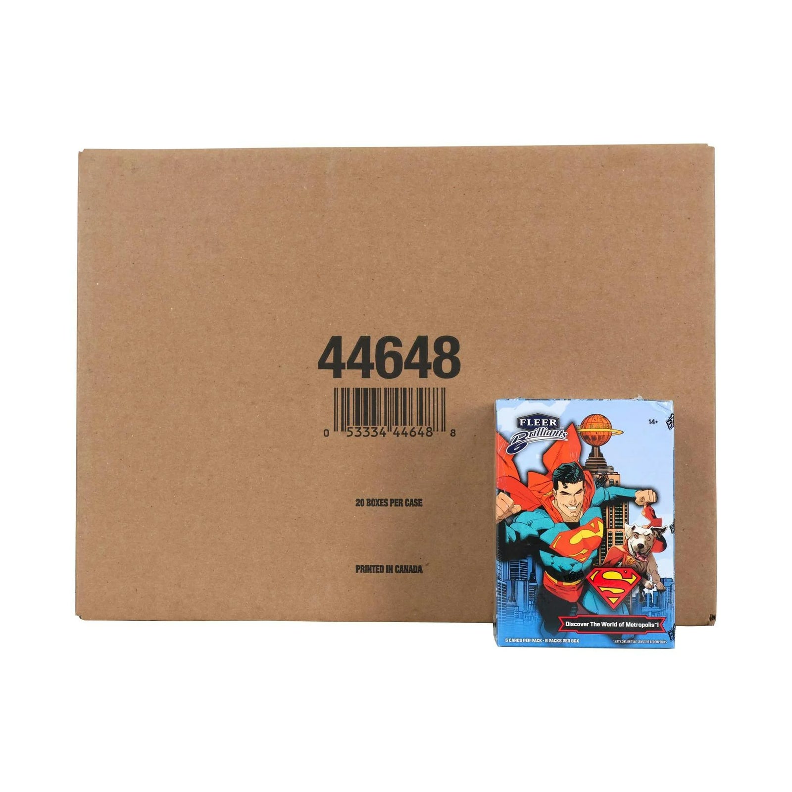 DRAFT - 2025 Upper Deck Fleer Brilliants Superman Blaster 20-Box Case