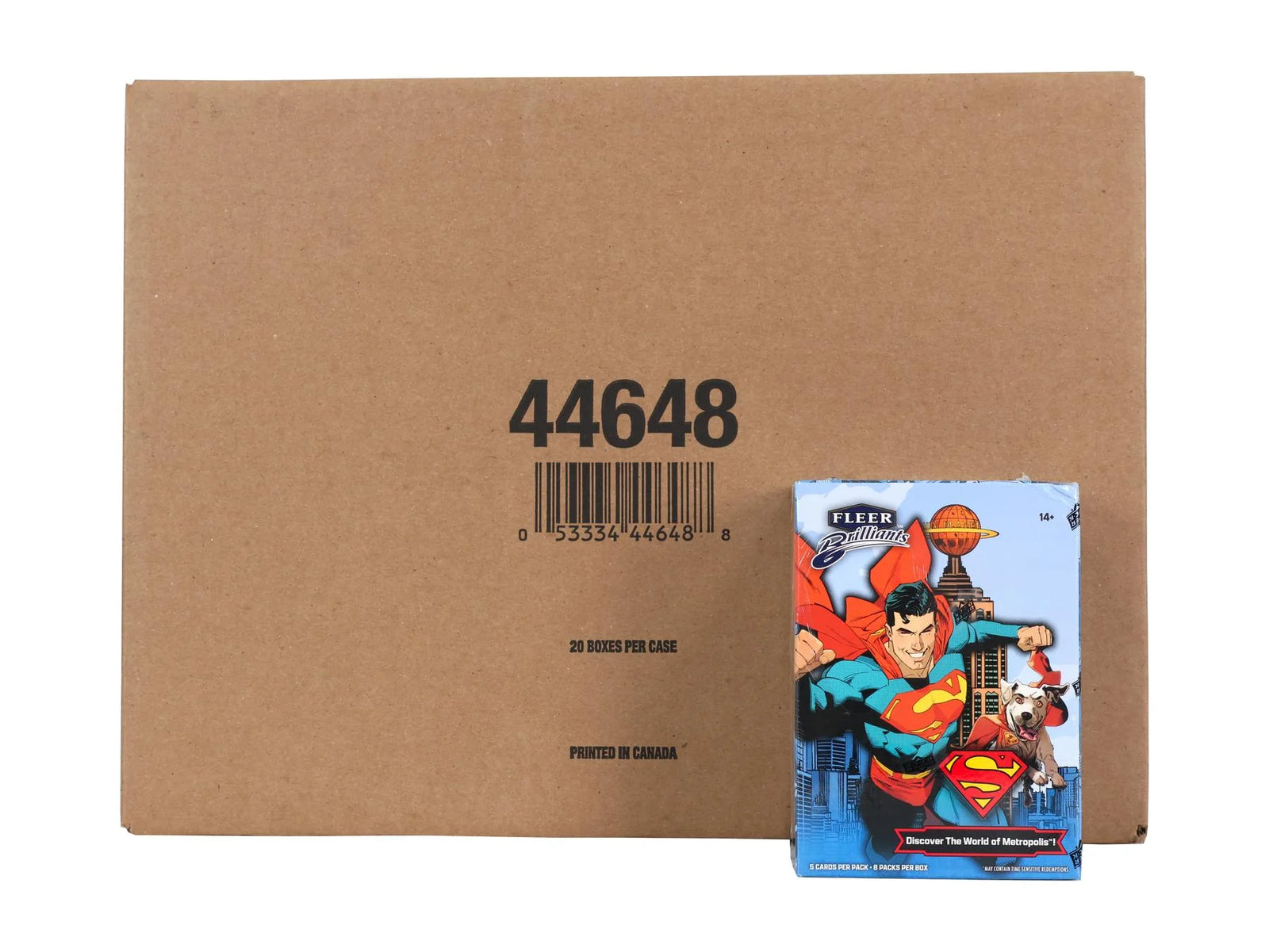 DRAFT - 2025 Upper Deck Fleer Brilliants Superman Blaster 20-Box Case