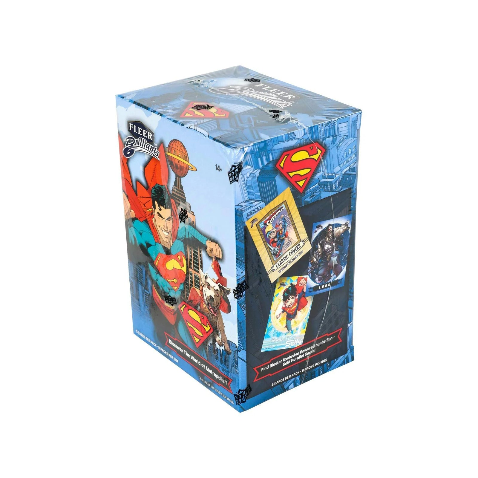 DRAFT - 2025 Upper Deck Fleer Brilliants Superman Blaster 20-Box Case