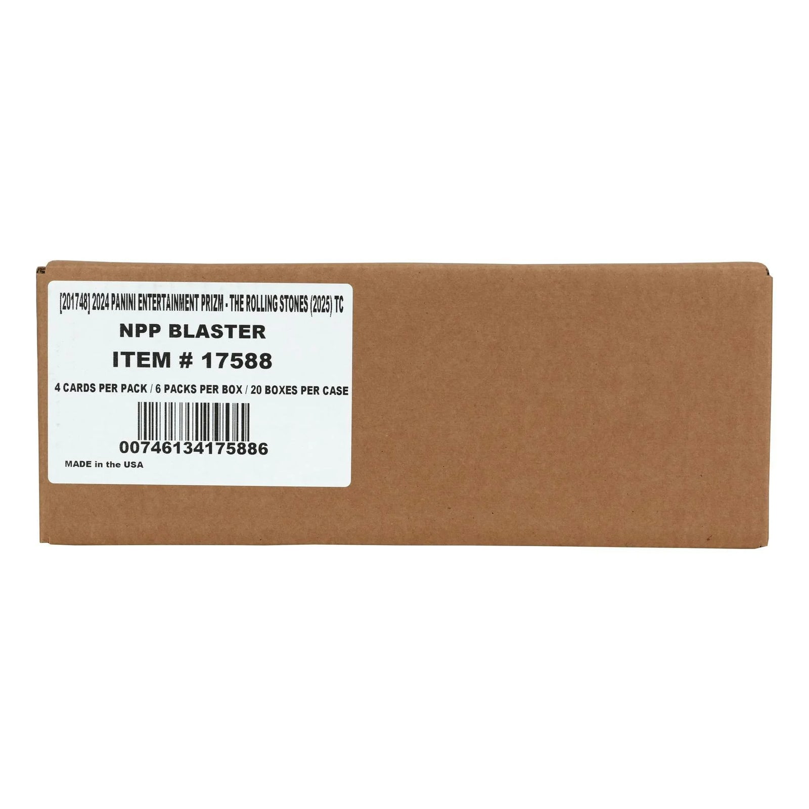 DRAFT - Rolling Stones Panini Prizm Blaster 20-Box Case | 2024 Confetti Prizms