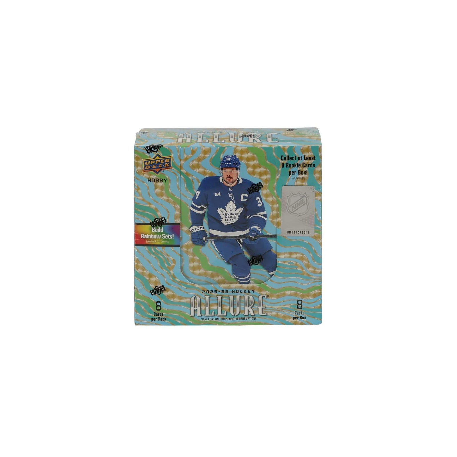 DRAFT - New 2025/26 Upper Deck Allure Hockey Hobby 18-Box Case