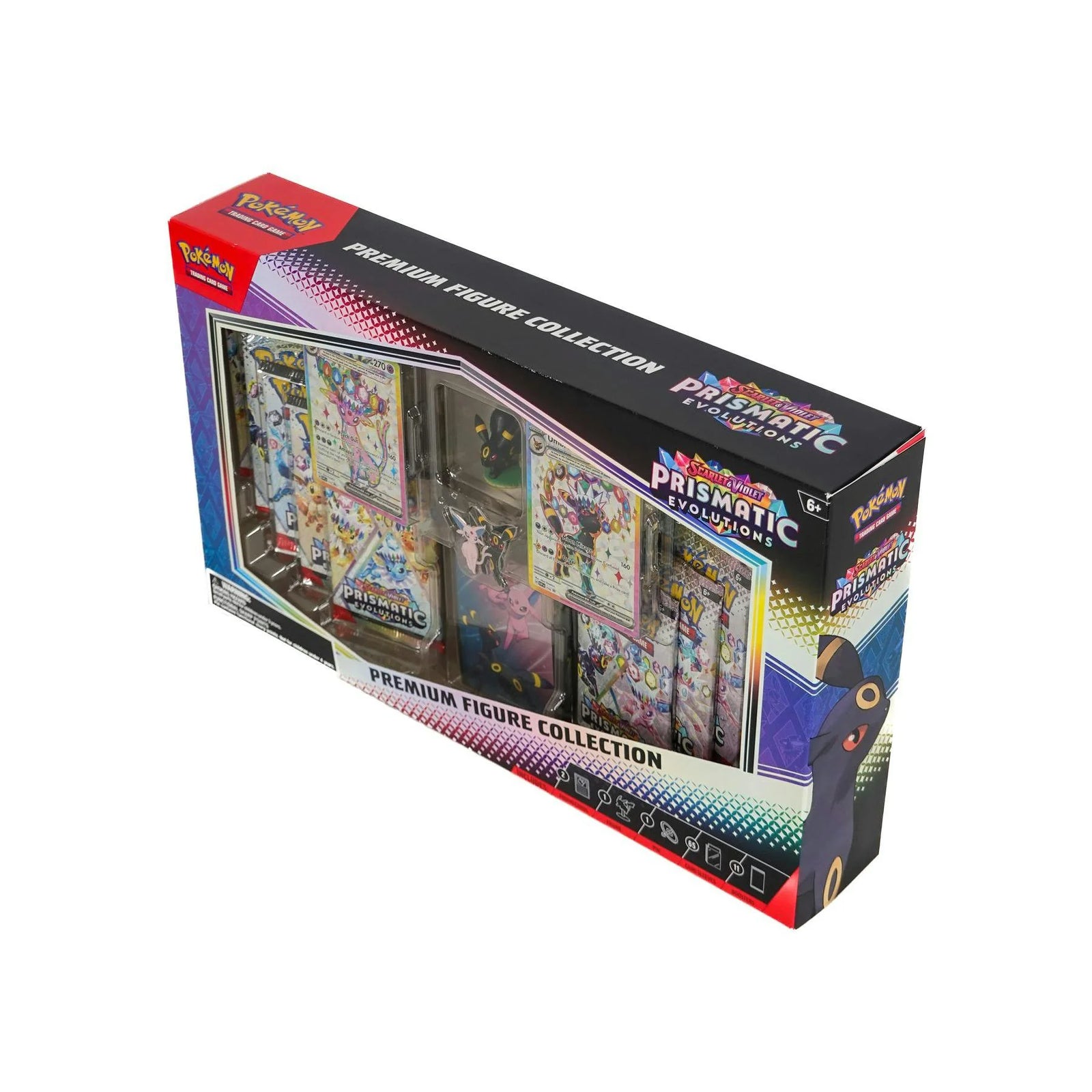 DRAFT - Pokemon Scarlet & Violet Prismatic Evolutions Premium Figure Collection Box