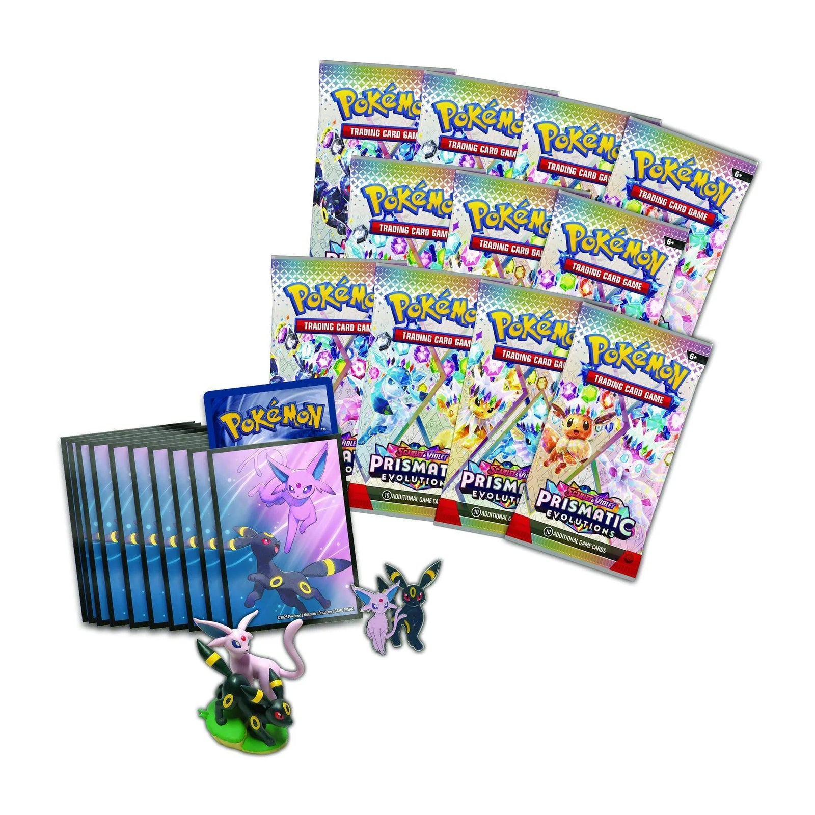 DRAFT - Pokemon Scarlet & Violet Prismatic Evolutions Premium Figure Collection Box
