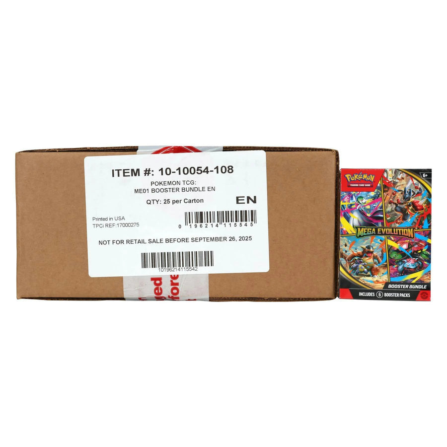DRAFT - Pokemon Mega Evolution Booster 25-Bundle Case | Sealed