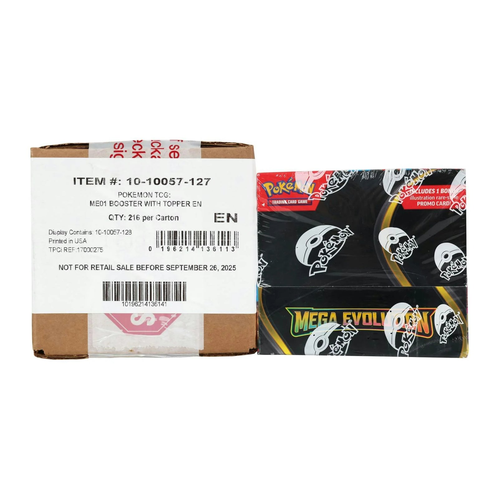 DRAFT - Pokemon Mega Evolution Enhanced Booster 6-Box Case | Sealed