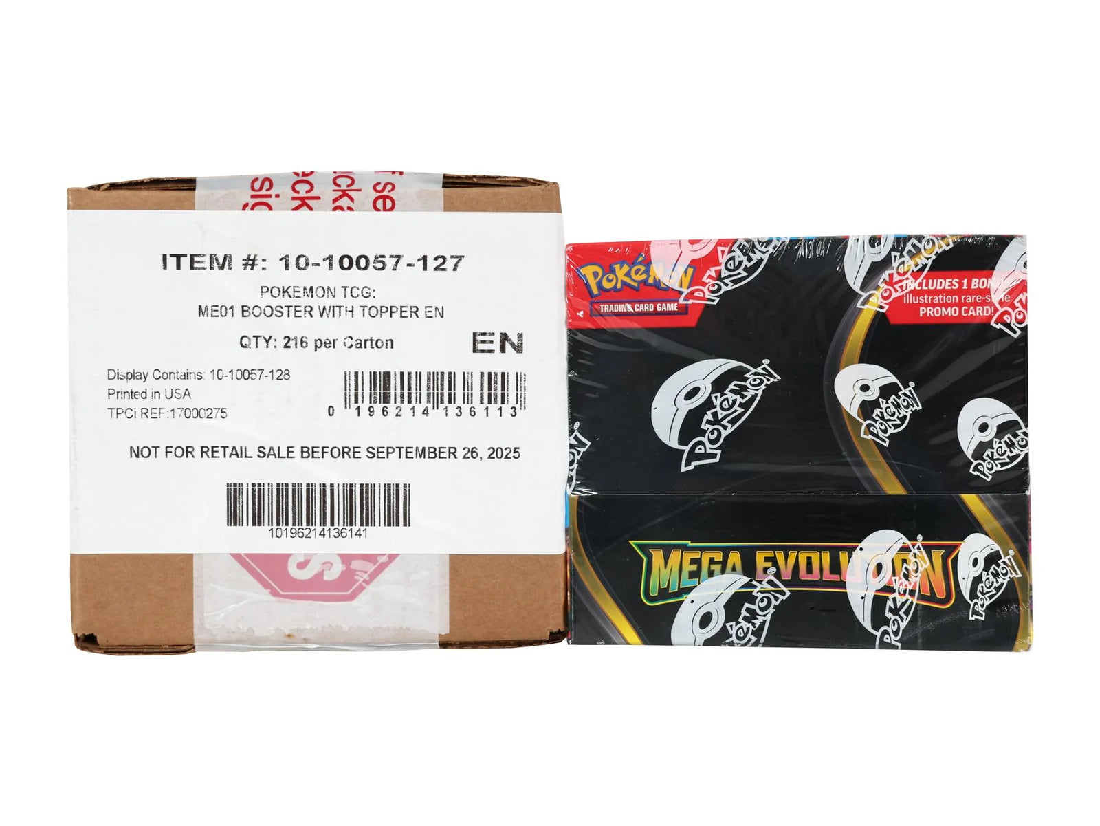 DRAFT - Pokemon Mega Evolution Enhanced Booster 6-Box Case | Sealed