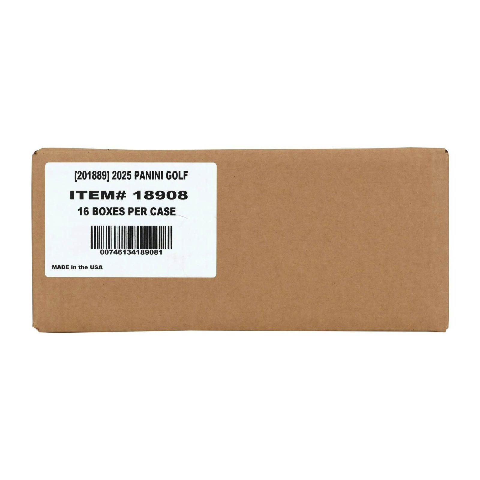 DRAFT - 2025 Panini Prizm LIV Golf Hobby 16-Box Case