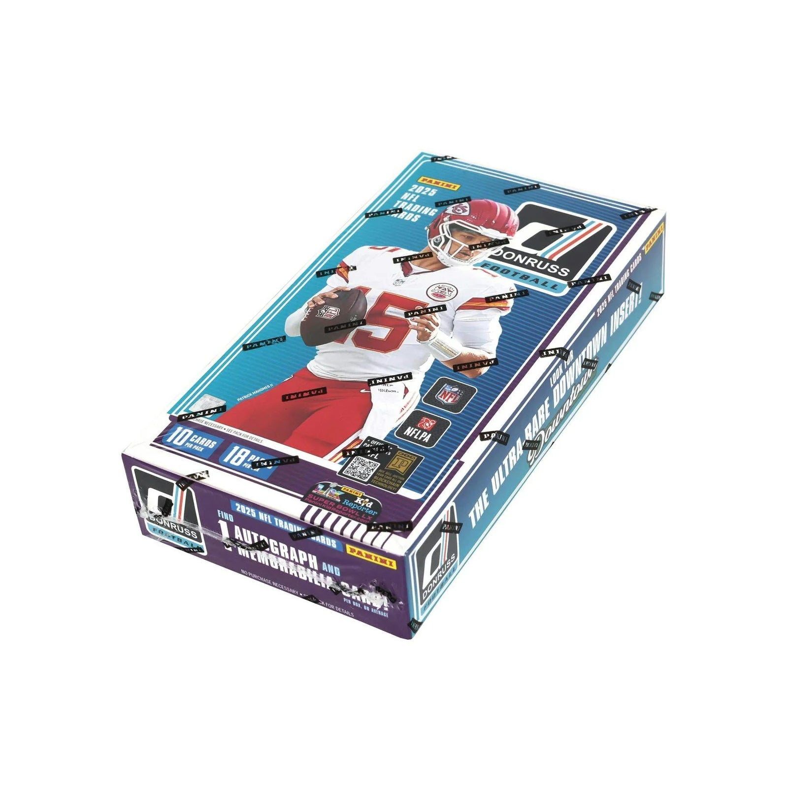 DRAFT - 2025 Panini Donruss Football Hobby Box $509.95 Add to Cart