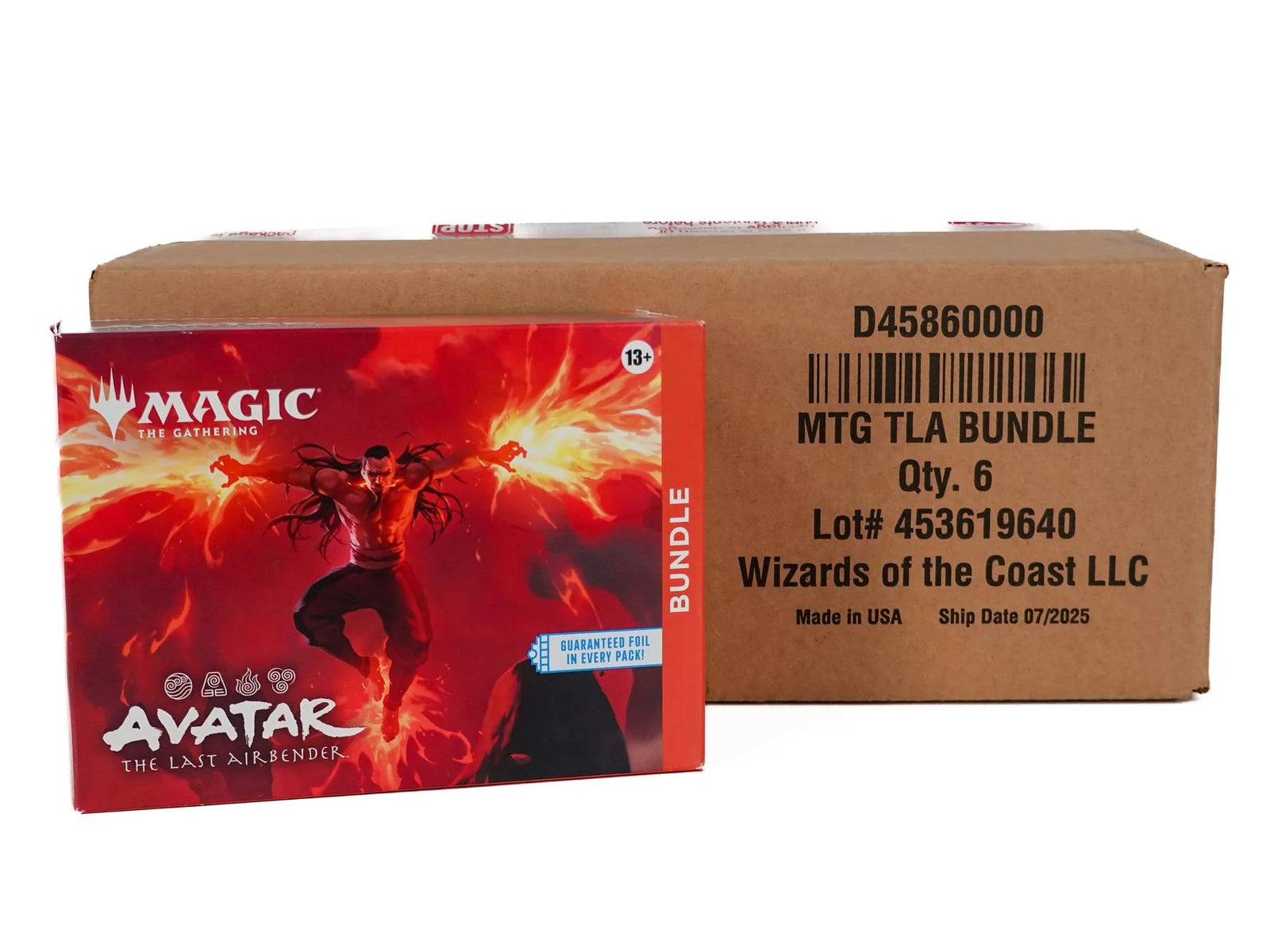 DRAFT - Magic the Gathering Avatar the Last Airbender 6-Box Case Bundle