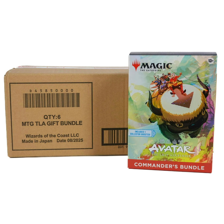 DRAFT - Magic the Gathering Avatar the Last Airbender Commander's Bundle | 6-Box Case
