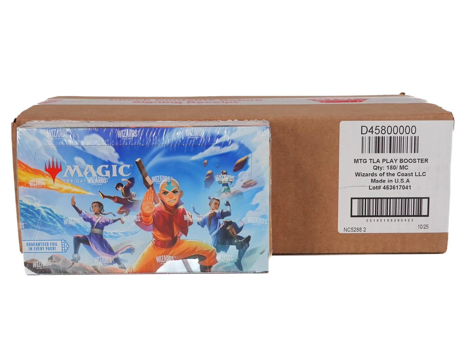 DRAFT - Magic the Gathering Avatar the Last Airbender Play Booster 6-Box Case