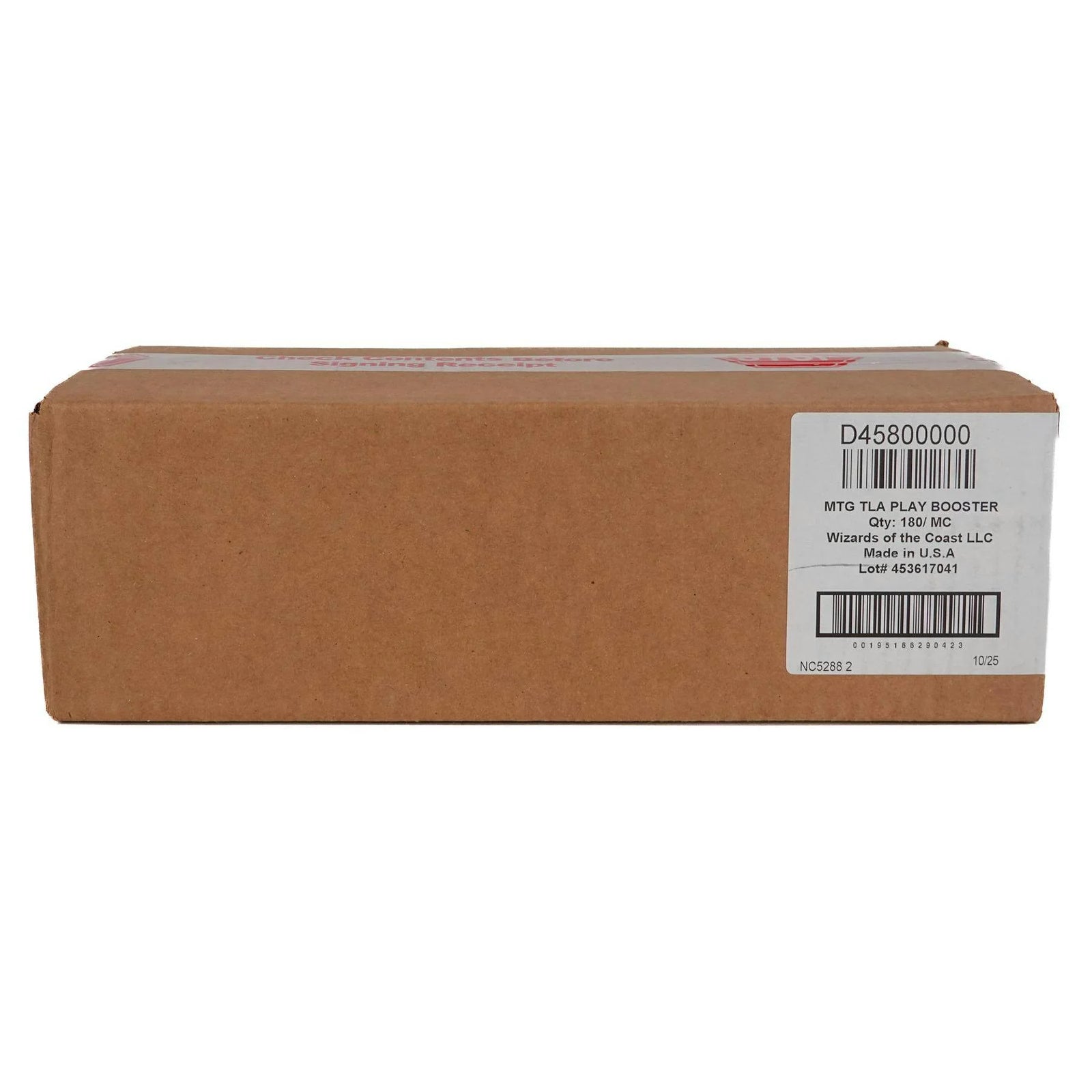 DRAFT - Magic the Gathering Avatar the Last Airbender Play Booster 6-Box Case