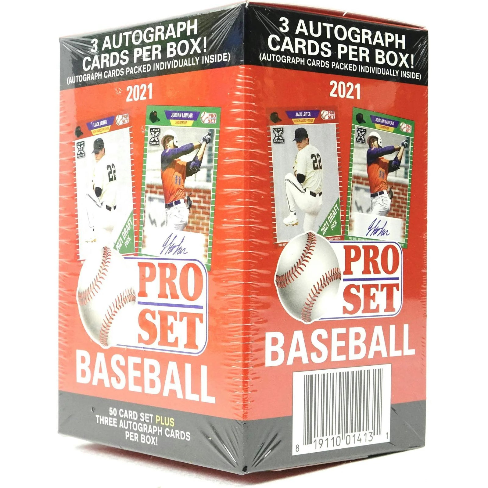 DRAFT - Just In 2021 Leaf Pro Set Baseball Blaster Hobby Box (Reed Buy)