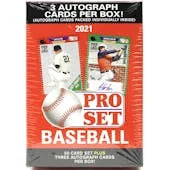 DRAFT - Just In 2021 Leaf Pro Set Baseball Blaster Hobby Box (Reed Buy)