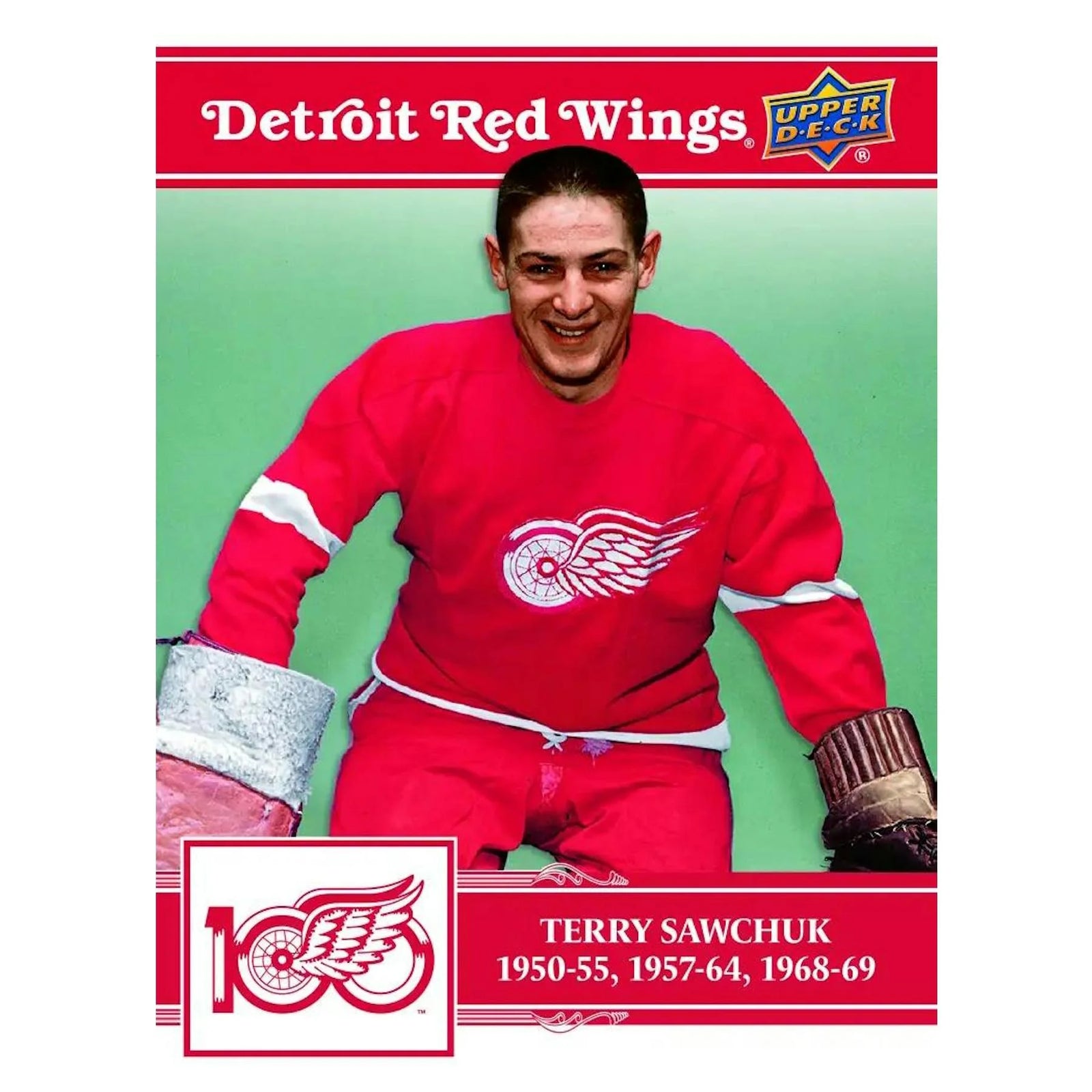 DRAFT - New 2025/26 Upper Deck Detroit Red Wings Centennial Hockey Box 20-Set Case