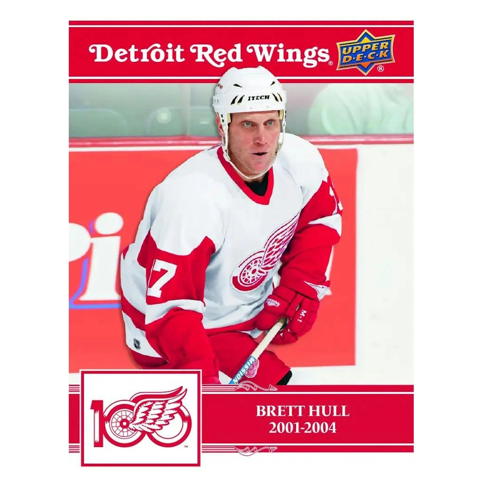 DRAFT - New 2025/26 Upper Deck Detroit Red Wings Centennial Hockey Box 20-Set Case