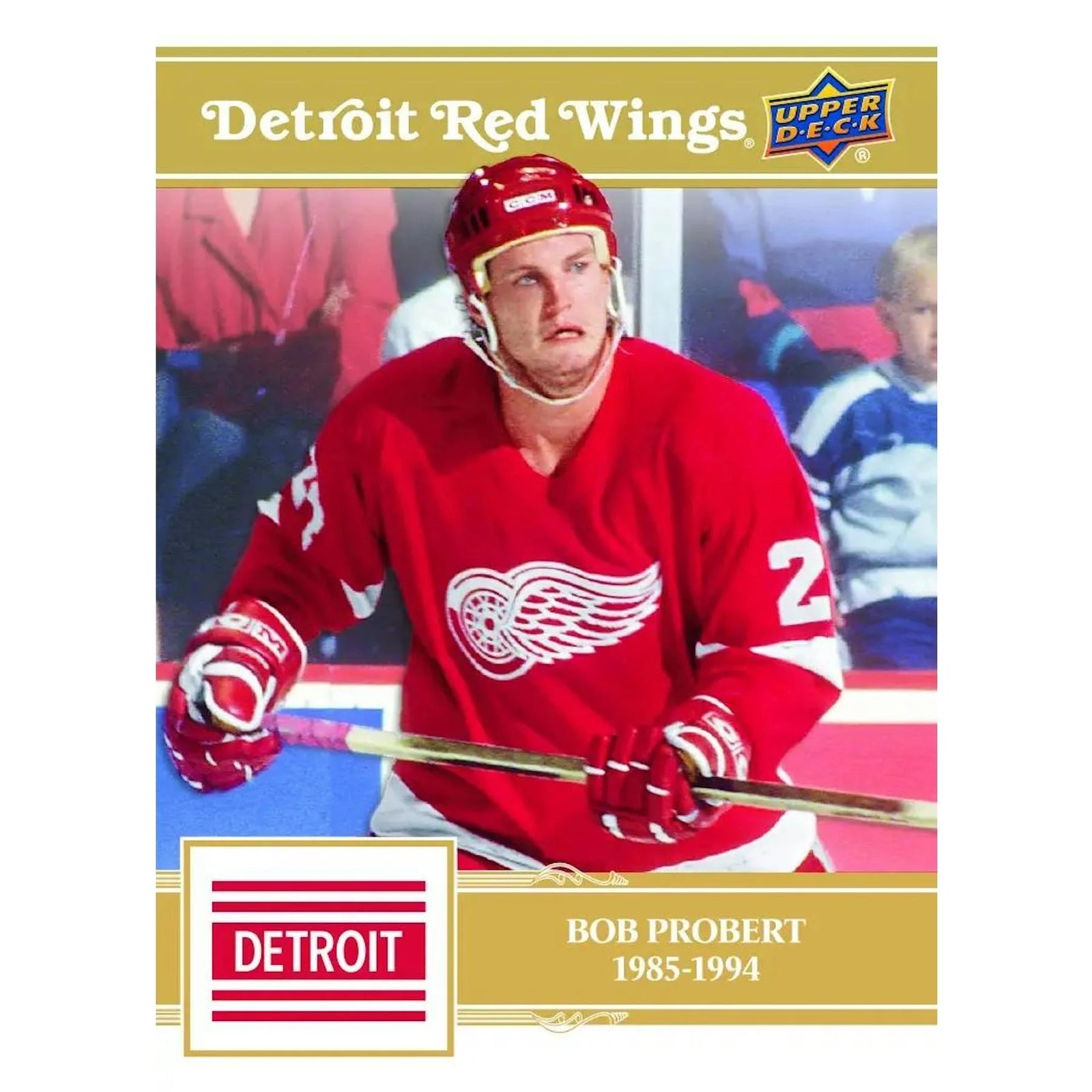 DRAFT - New 2025/26 Upper Deck Detroit Red Wings Centennial Hockey Box 20-Set Case