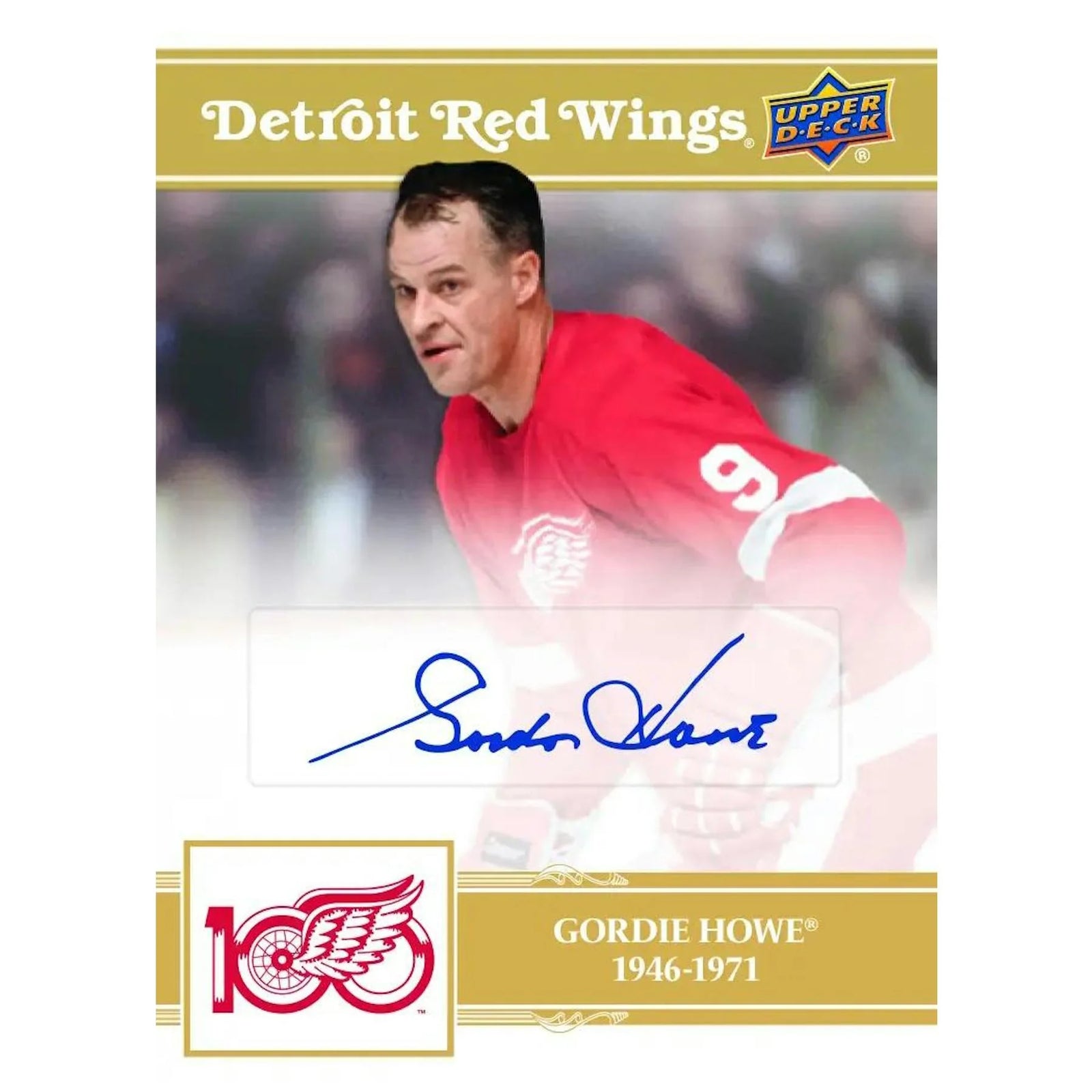 DRAFT - New 2025/26 Upper Deck Detroit Red Wings Centennial Hockey Box 20-Set Case