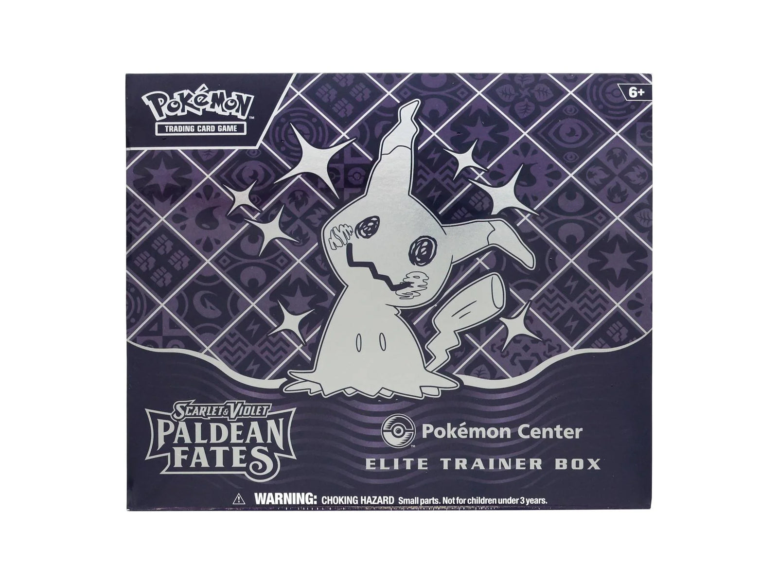 Pokemon Scarlet Violet Paldean Fates Pokemon Center Elite Trainer Box Sealed