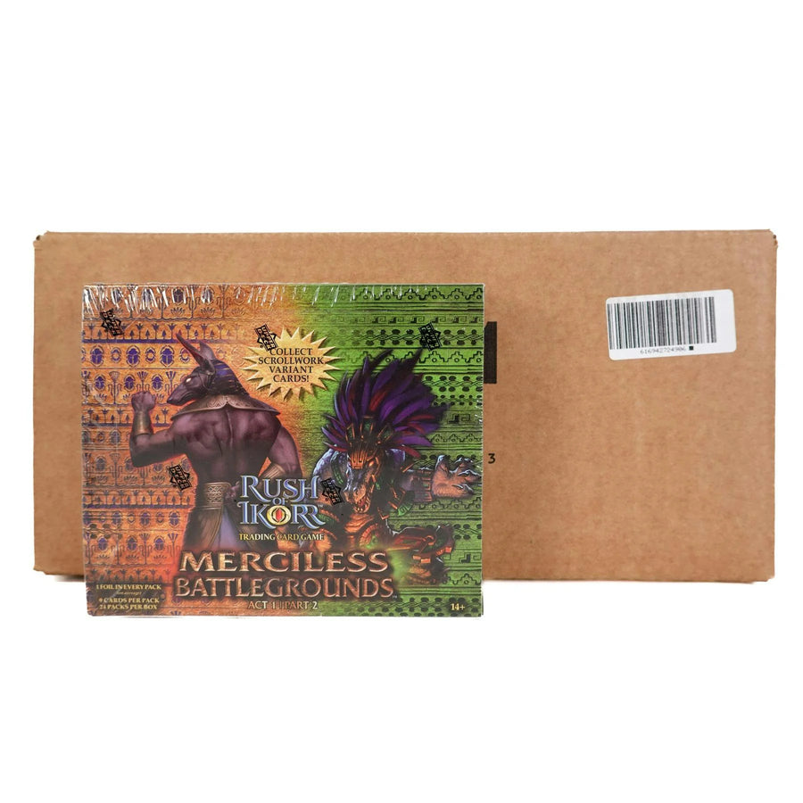 DRAFT - Rush of Ikorr TCG Act 1 Part 2 Merciless Battlegrounds Booster 12-Box Case