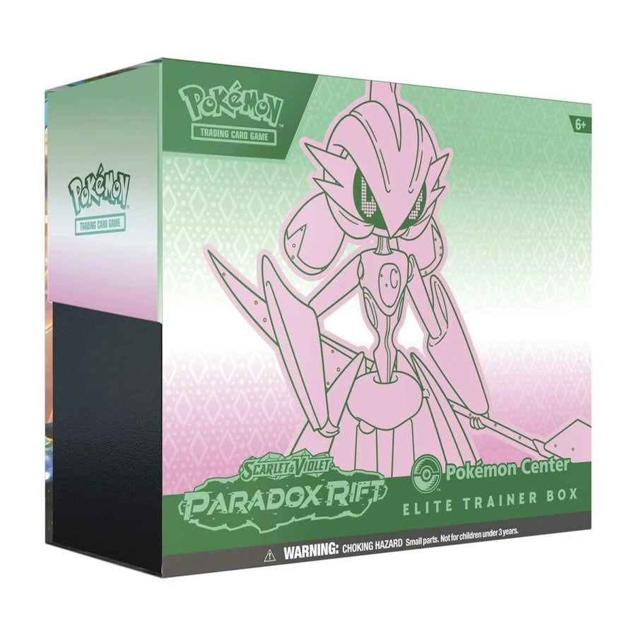 DRAFT - Pokemon Scarlet & Violet Paradox Rift Roaring Moon Pokemon Center Elite Trainer Box