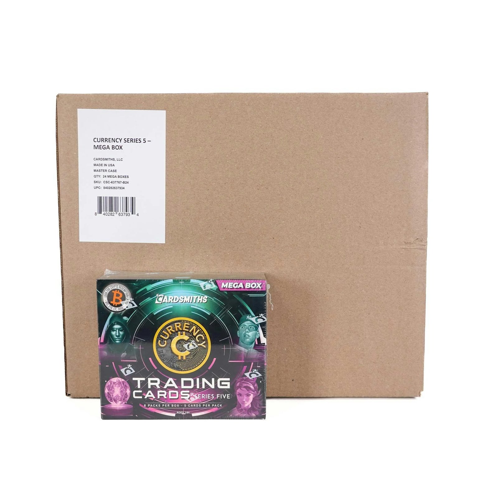 DRAFT - Cardsmiths Currency Trading Cards Series 5 | 24-Box Mega Case
