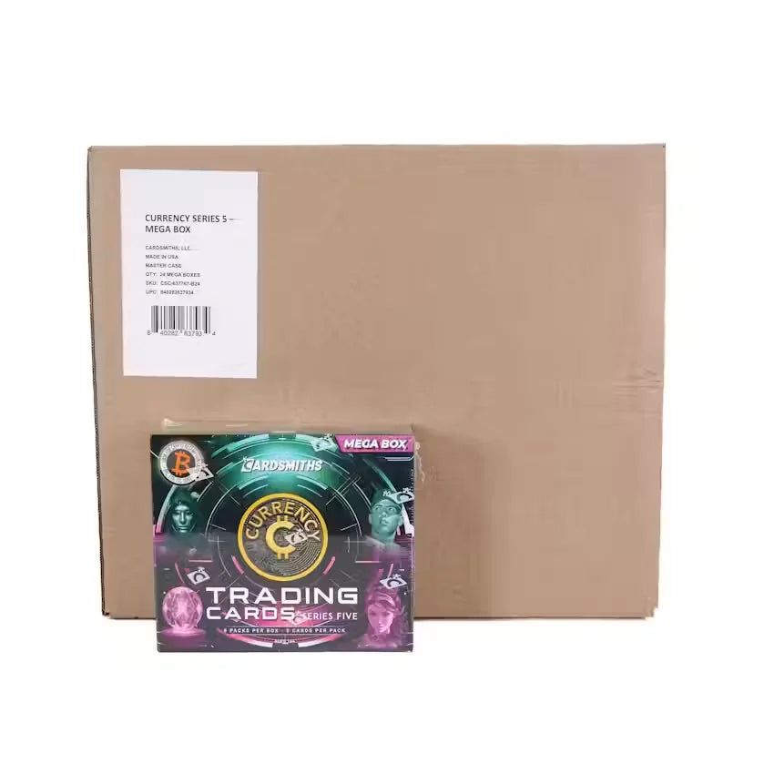 Cardsmiths Currency Trading Cards Series 5 24 Box Mega Case (Ships Sealed Only)