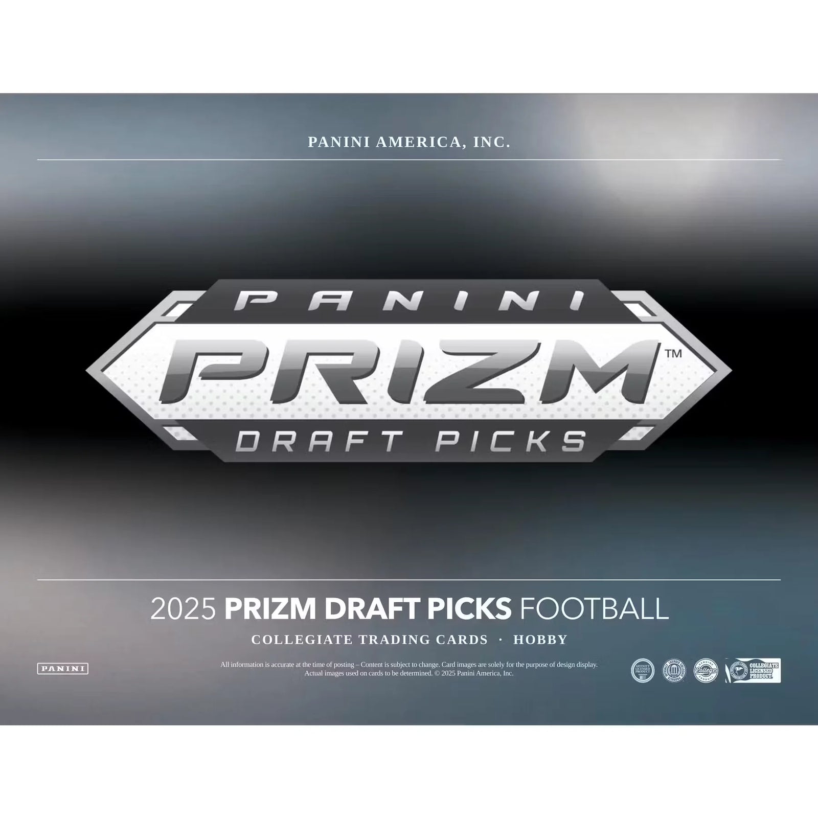 2025 Panini Prizm Draft Picks Football Hobby 16 Box Case