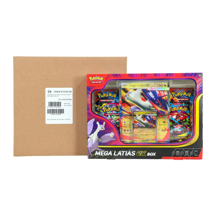 DRAFT - Pokemon Mega Latias ex 6-Box Case | Sealed