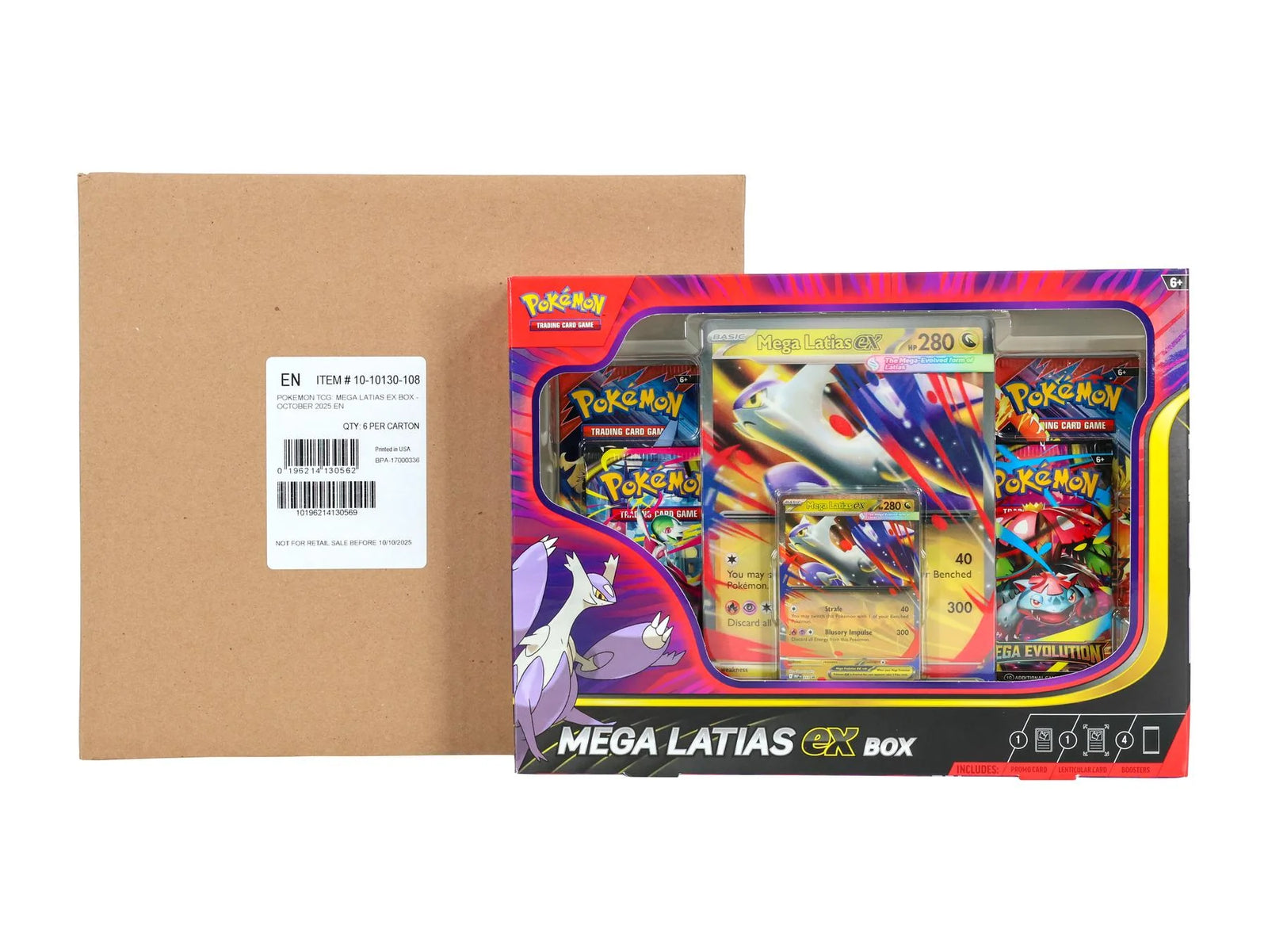 DRAFT - Pokemon Mega Latias ex 6-Box Case | Sealed