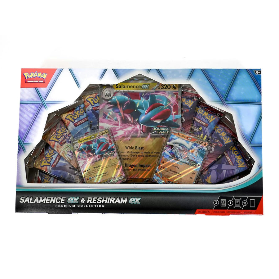 DRAFT - Pokemon Salamence ex & Reshiram ex Premium Collection Box | Sealed
