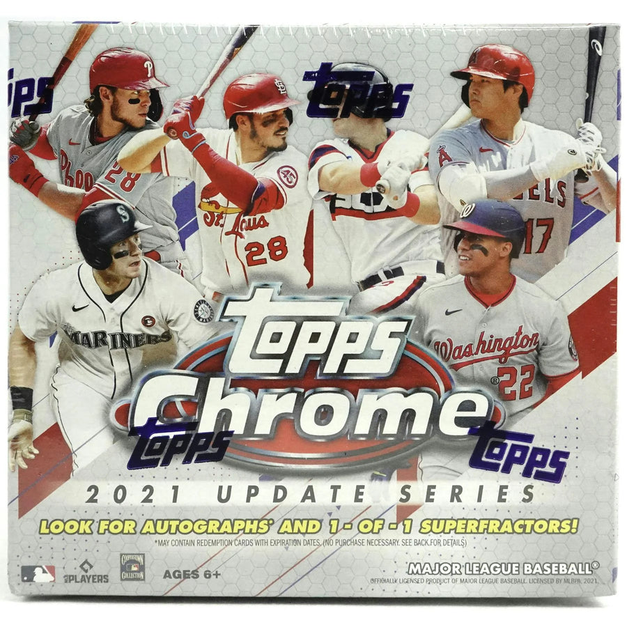 DRAFT - Just In 2021 Topps Chrome Update Baseball Mega Box