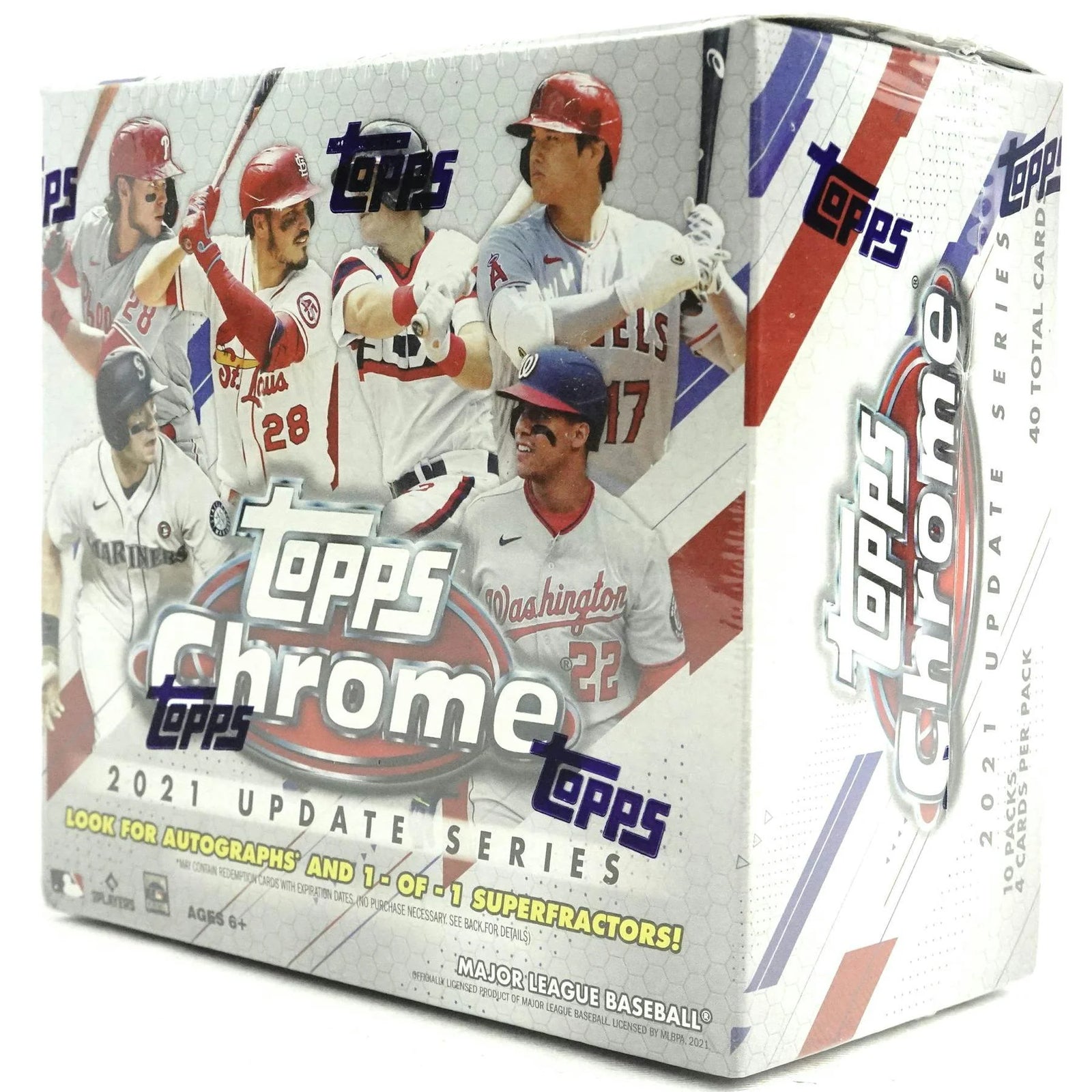 DRAFT - Just In 2021 Topps Chrome Update Baseball Mega Box