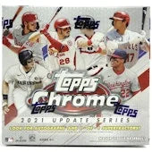 DRAFT - Just In 2021 Topps Chrome Update Baseball Mega Box