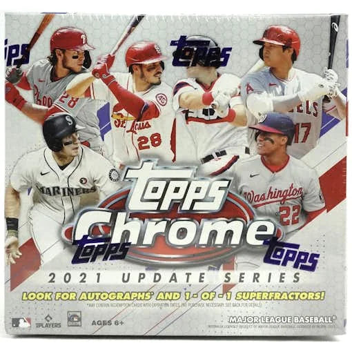 DRAFT - Just In 2021 Topps Chrome Update Baseball Mega Box