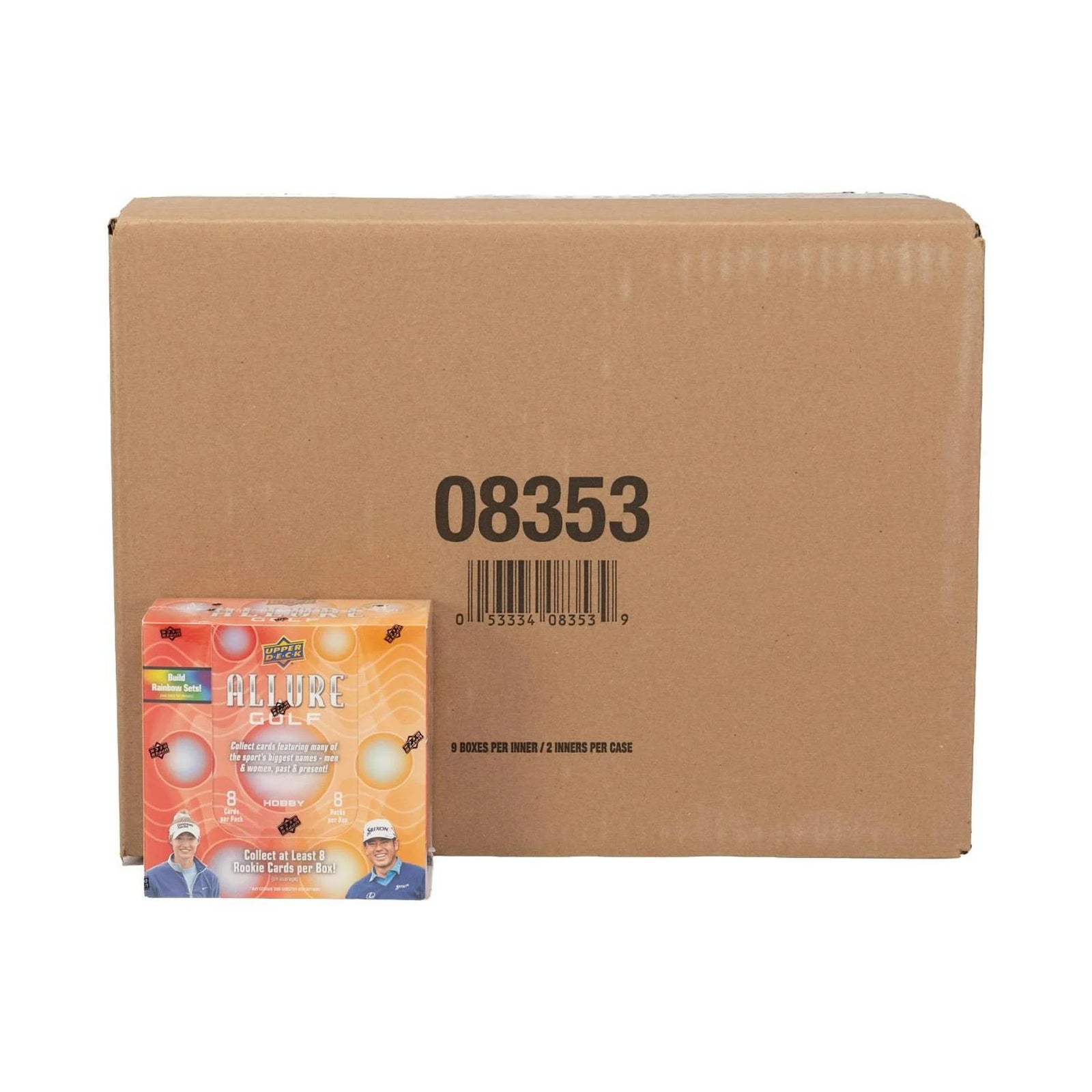 DRAFT - New 2026 Upper Deck Allure Golf Hobby 18-Box Case