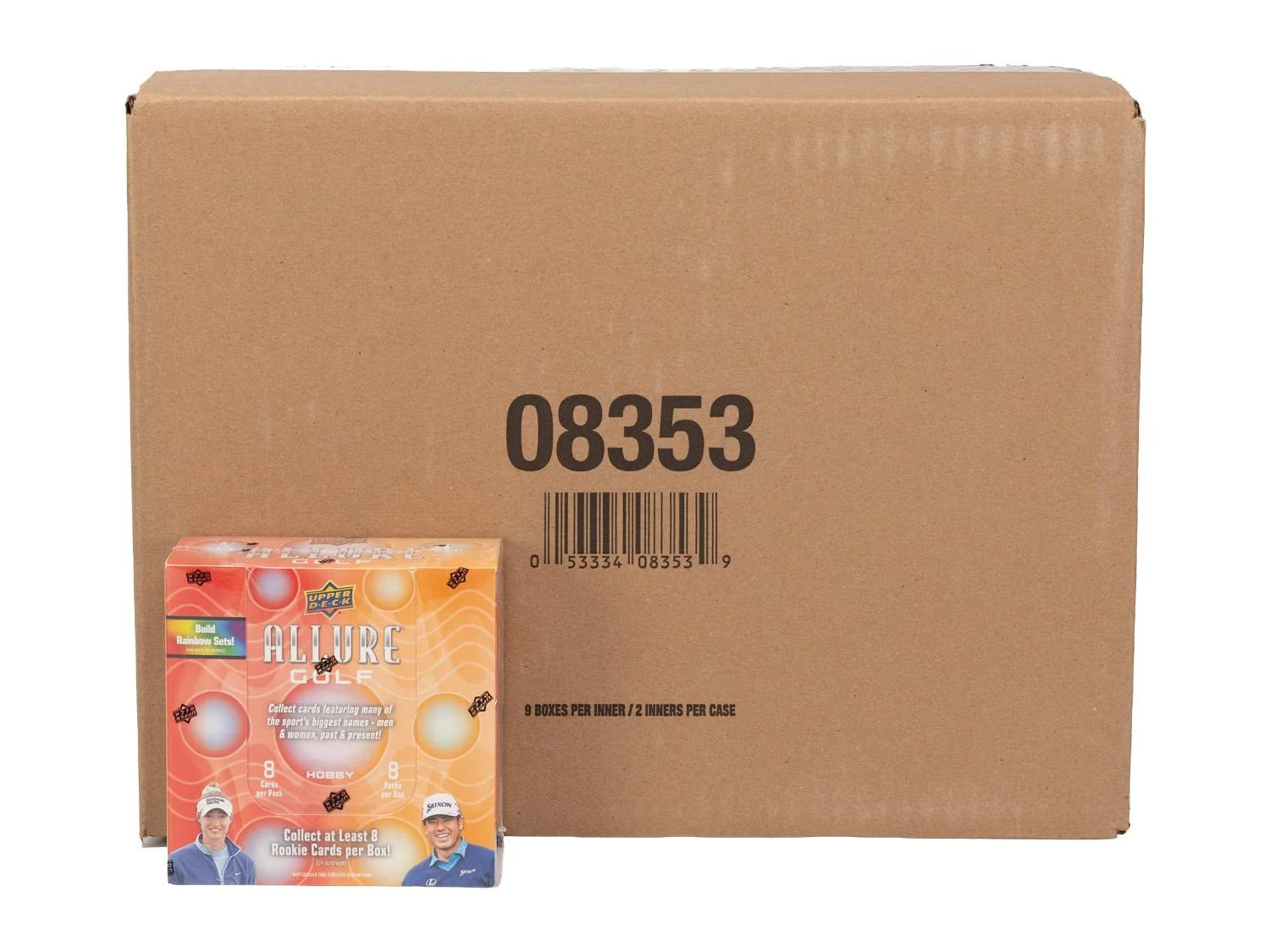 DRAFT - New 2026 Upper Deck Allure Golf Hobby 18-Box Case