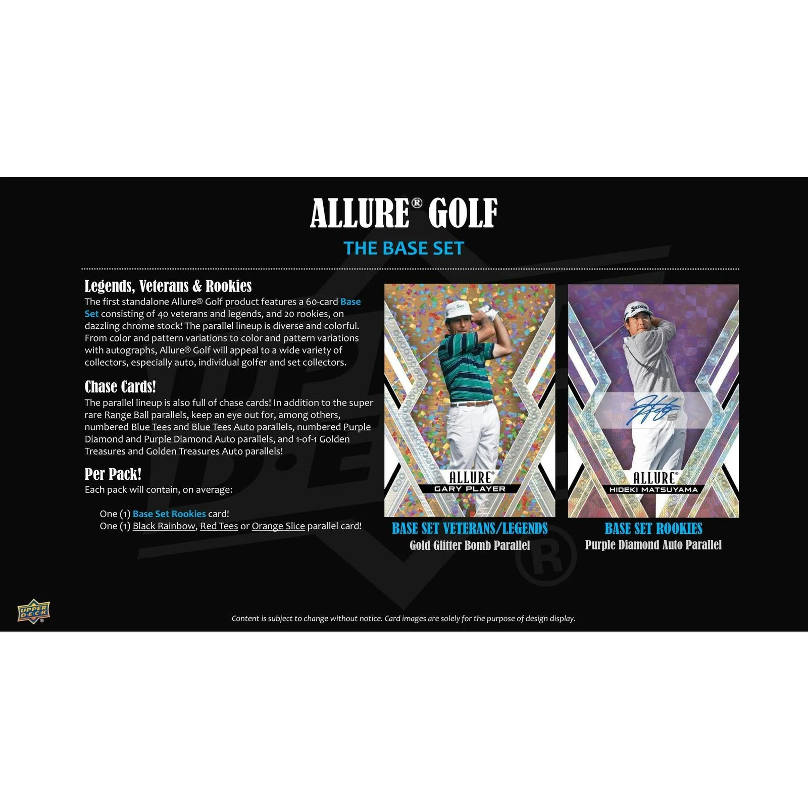 DRAFT - 2026 Upper Deck Allure Golf Hobby Box | dacardworld:BV8L0TOJBX