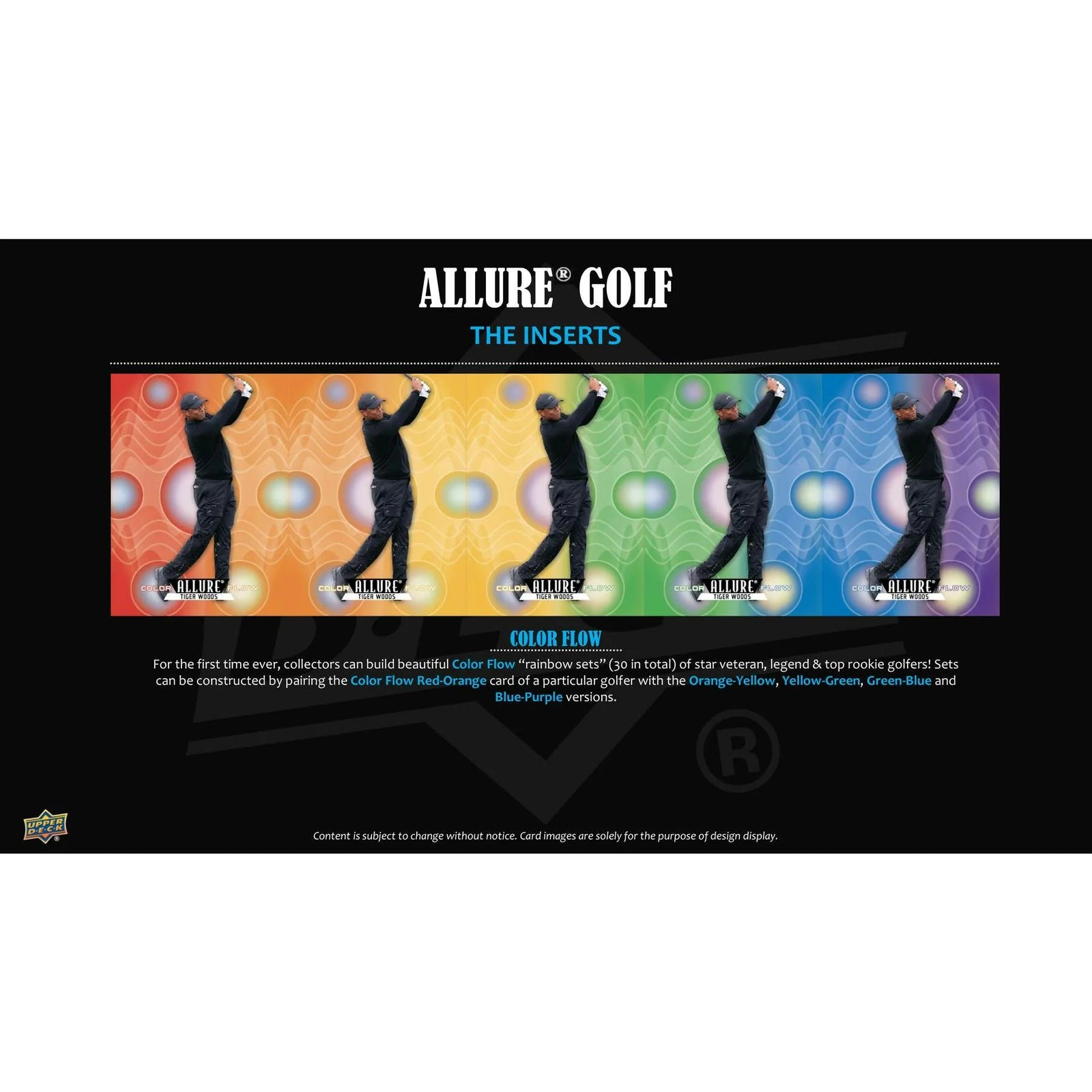 DRAFT - New 2026 Upper Deck Allure Golf Blaster 20-Box Case