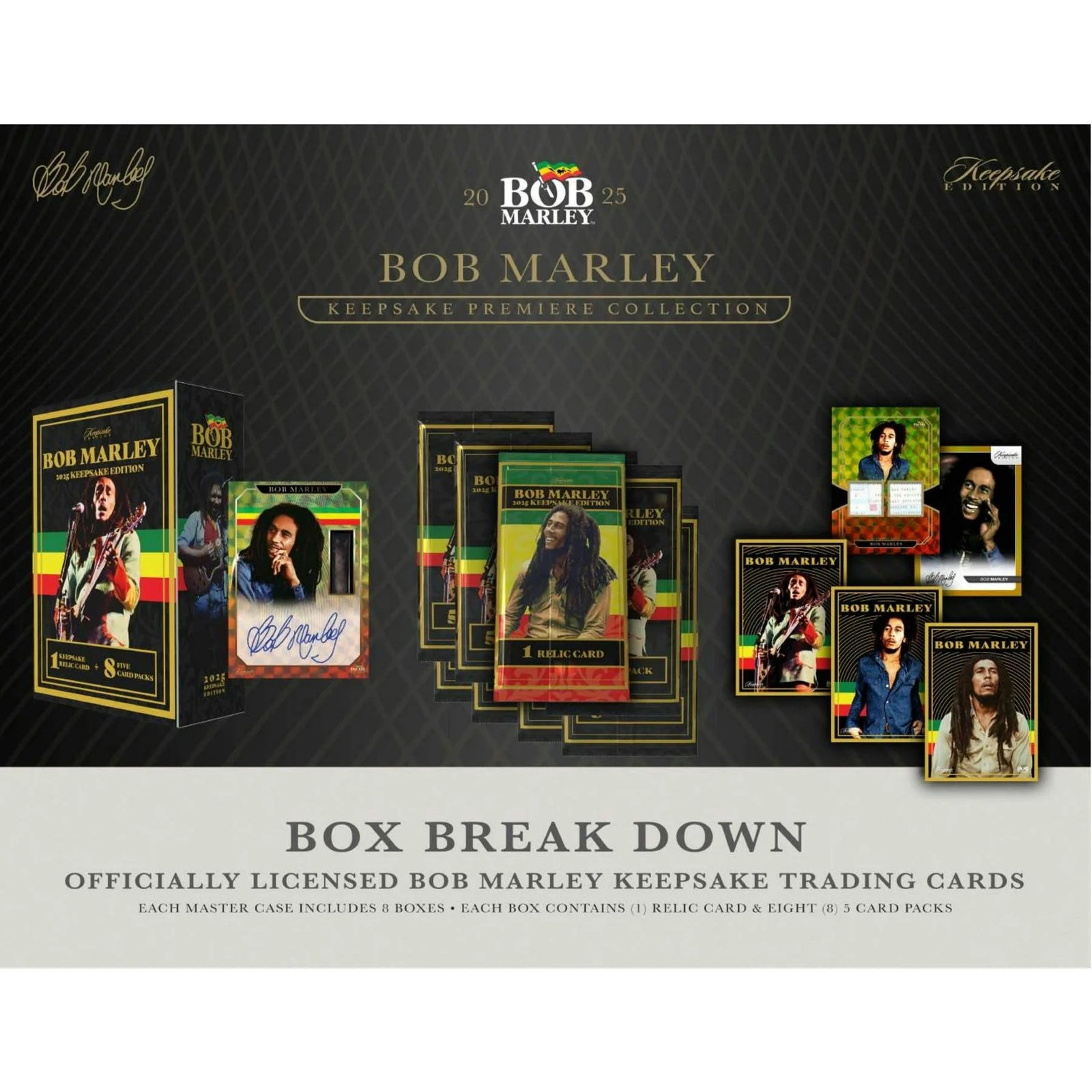 DRAFT - 2025 Keepsake Bob Marley Premier Hobby 8-Box Case