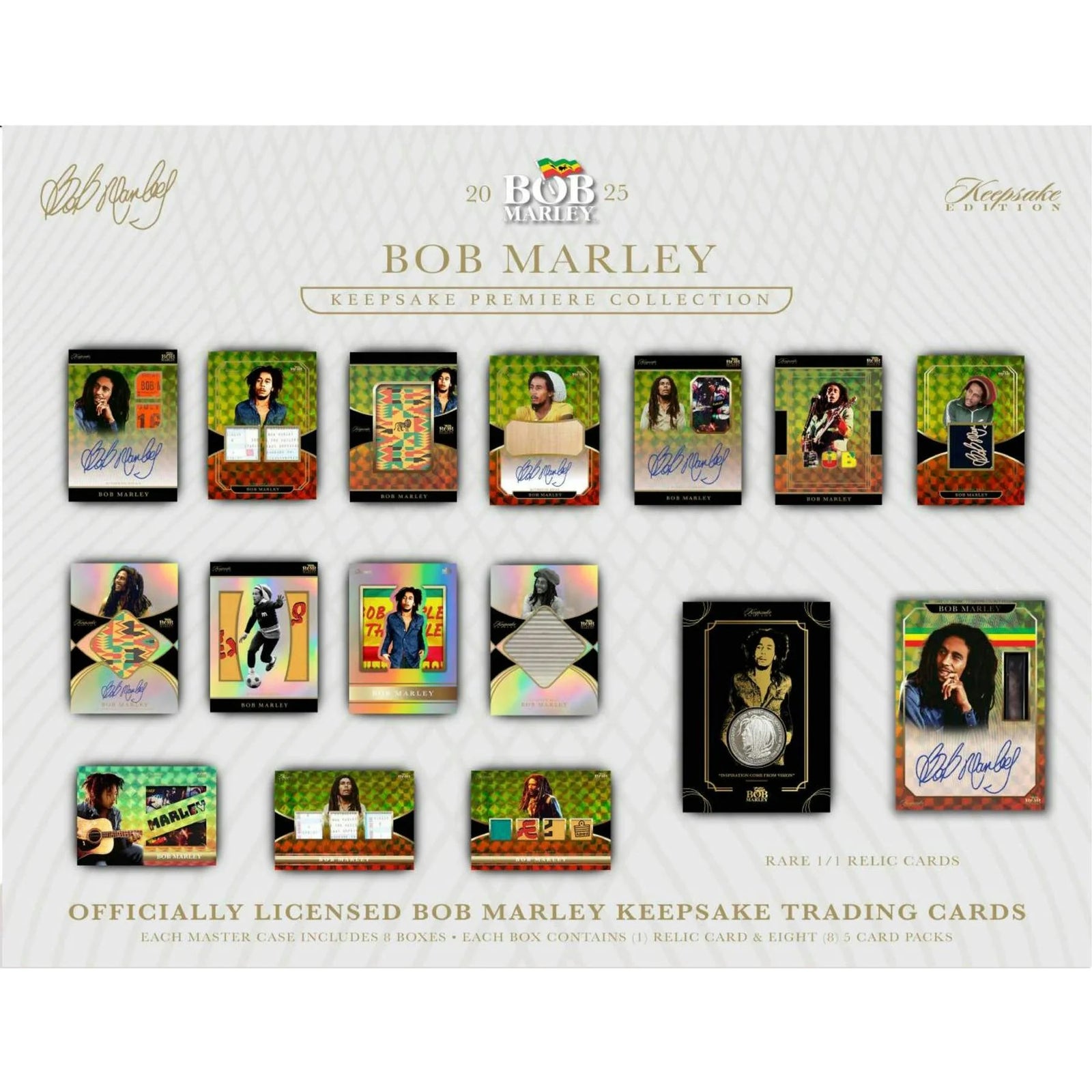 DRAFT - 2025 Keepsake Bob Marley Premier Hobby 8-Box Case