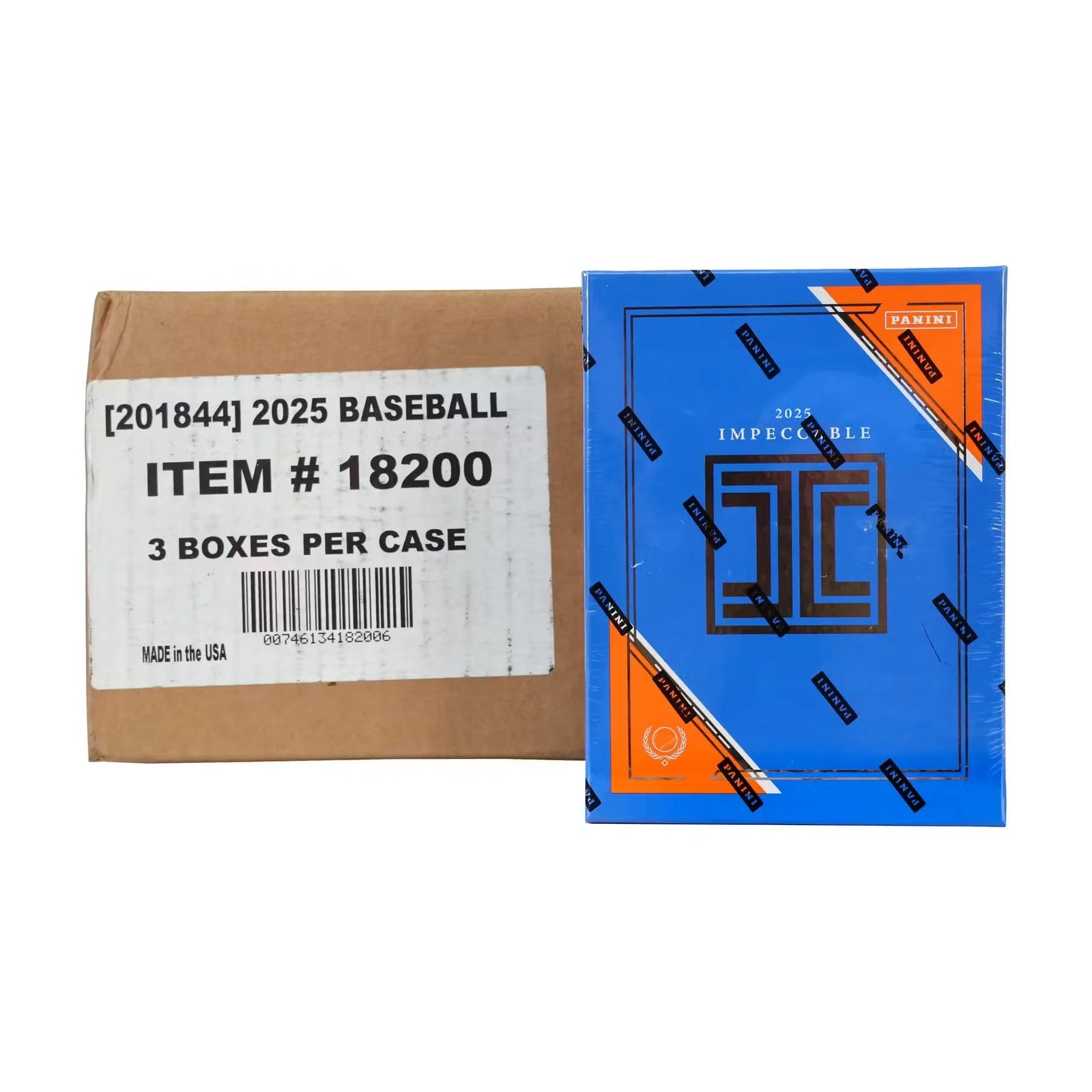 2025 Panini Impeccable Baseball Hobby 3 Box Case