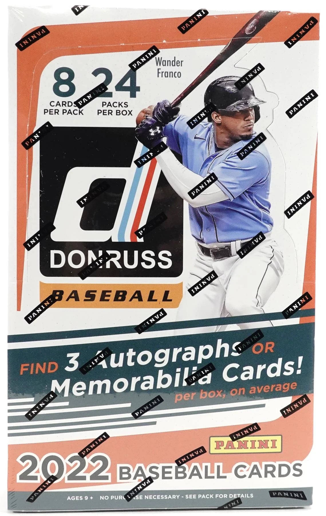 2022 Panini Donruss Baseball Hobby Box (Ships Sealed Only)