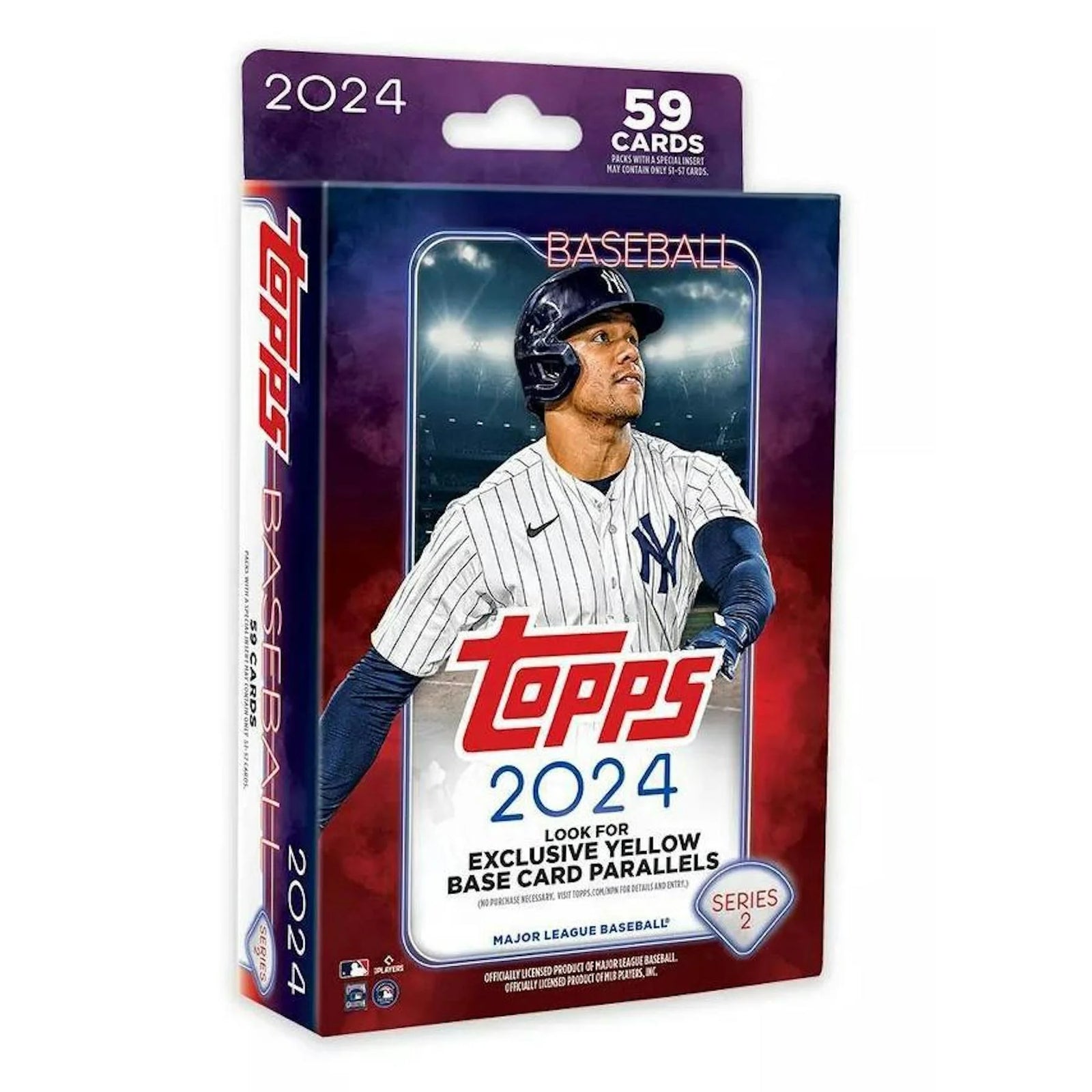 DRAFT - Just In 2024 Topps Series 2 Baseball Hanger Box (Yellow Parallels)
