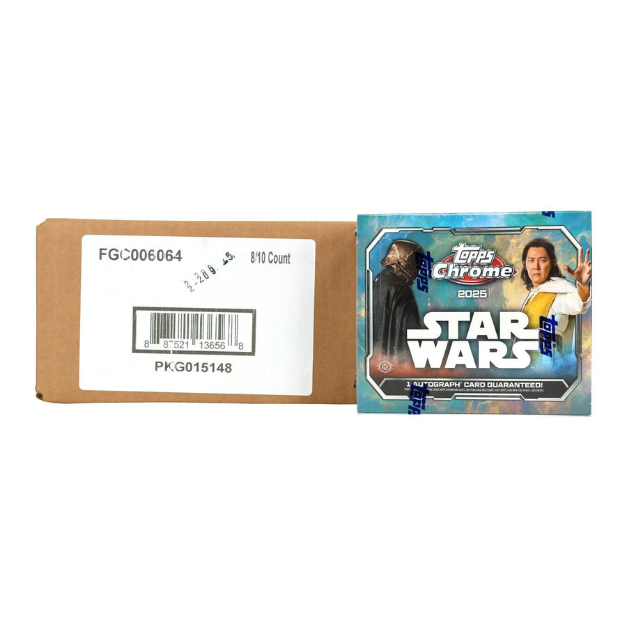 DRAFT - 2025 Topps Star Wars Chrome Hobby 8-Box Case