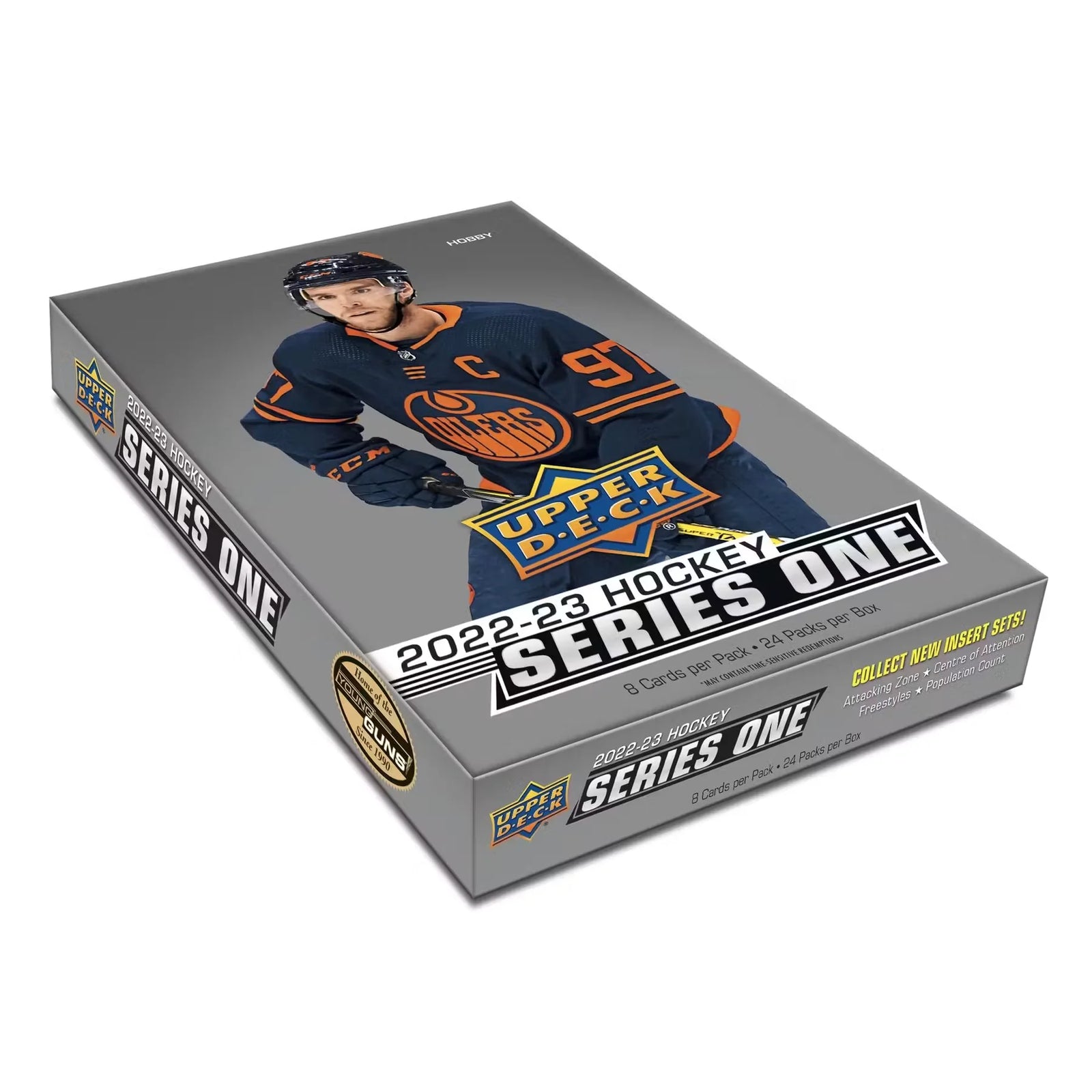2022-23 Upper Deck Series 1 Hockey Hobby Box (Ships Sealed Only) - D2