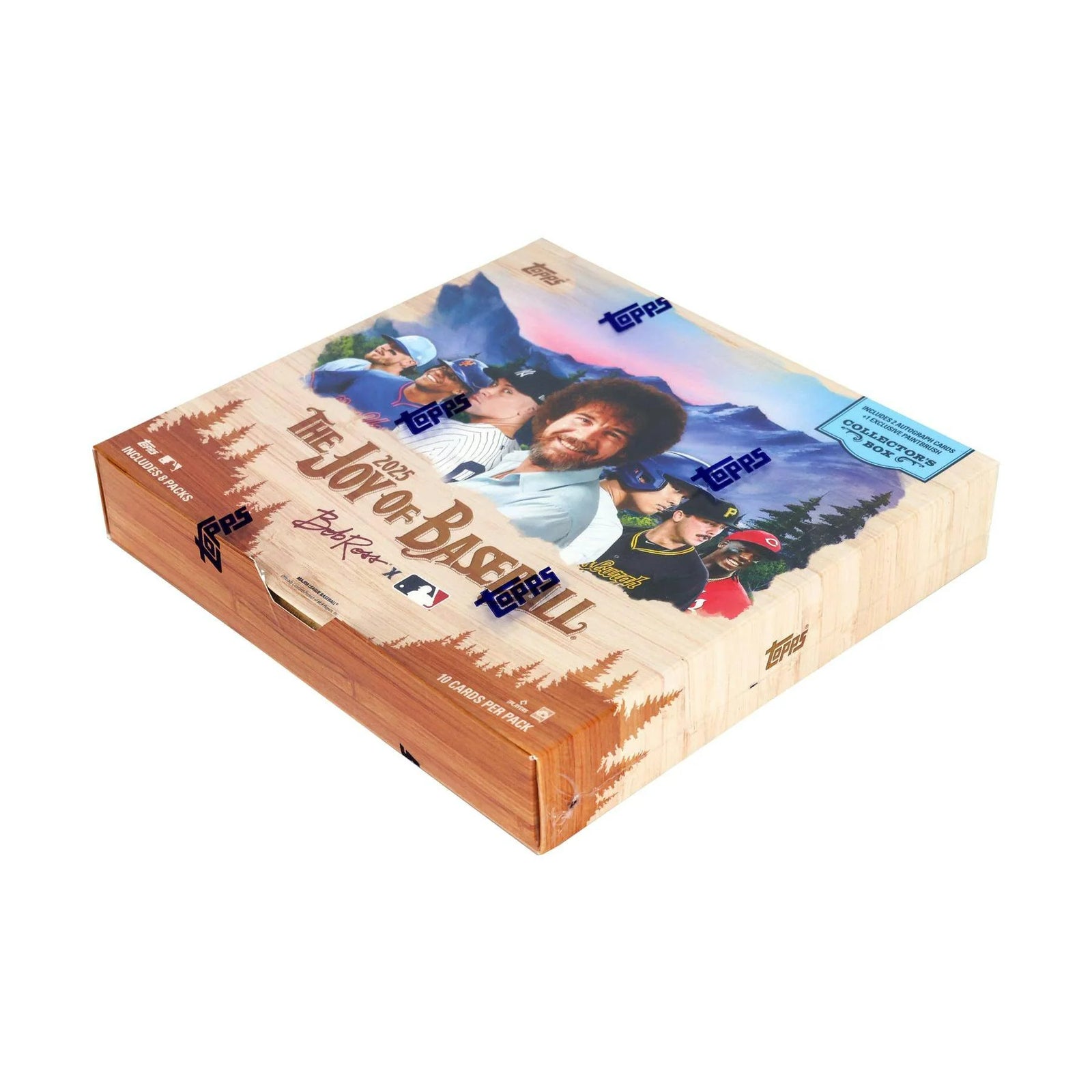 DRAFT - Just In 2025 Topps x Bob Ross The Joy of Baseball Collectors Edition Box