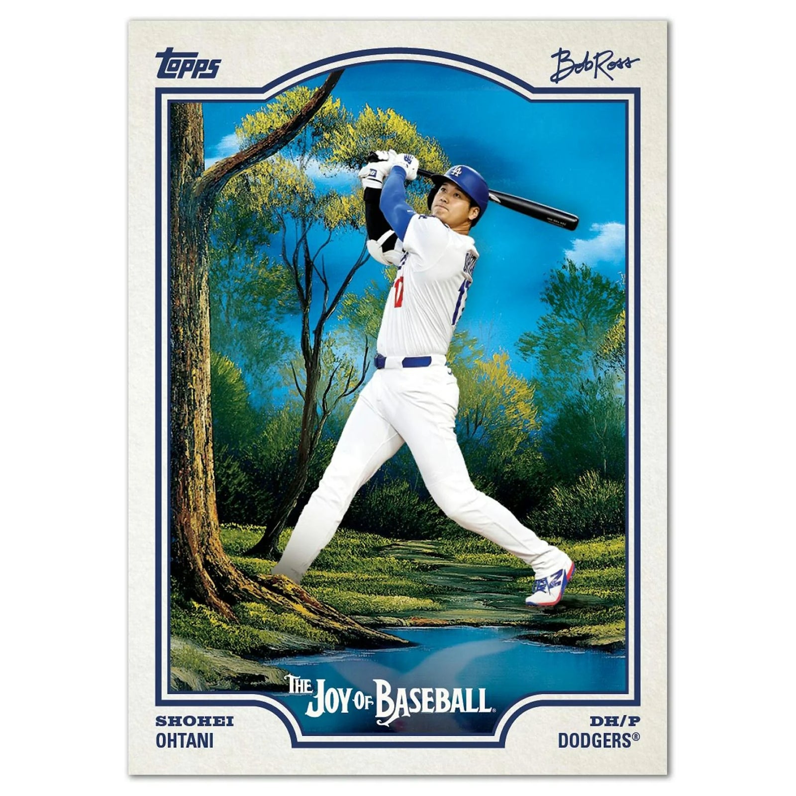 DRAFT - Just In 2025 Topps x Bob Ross The Joy of Baseball Collectors Edition Box