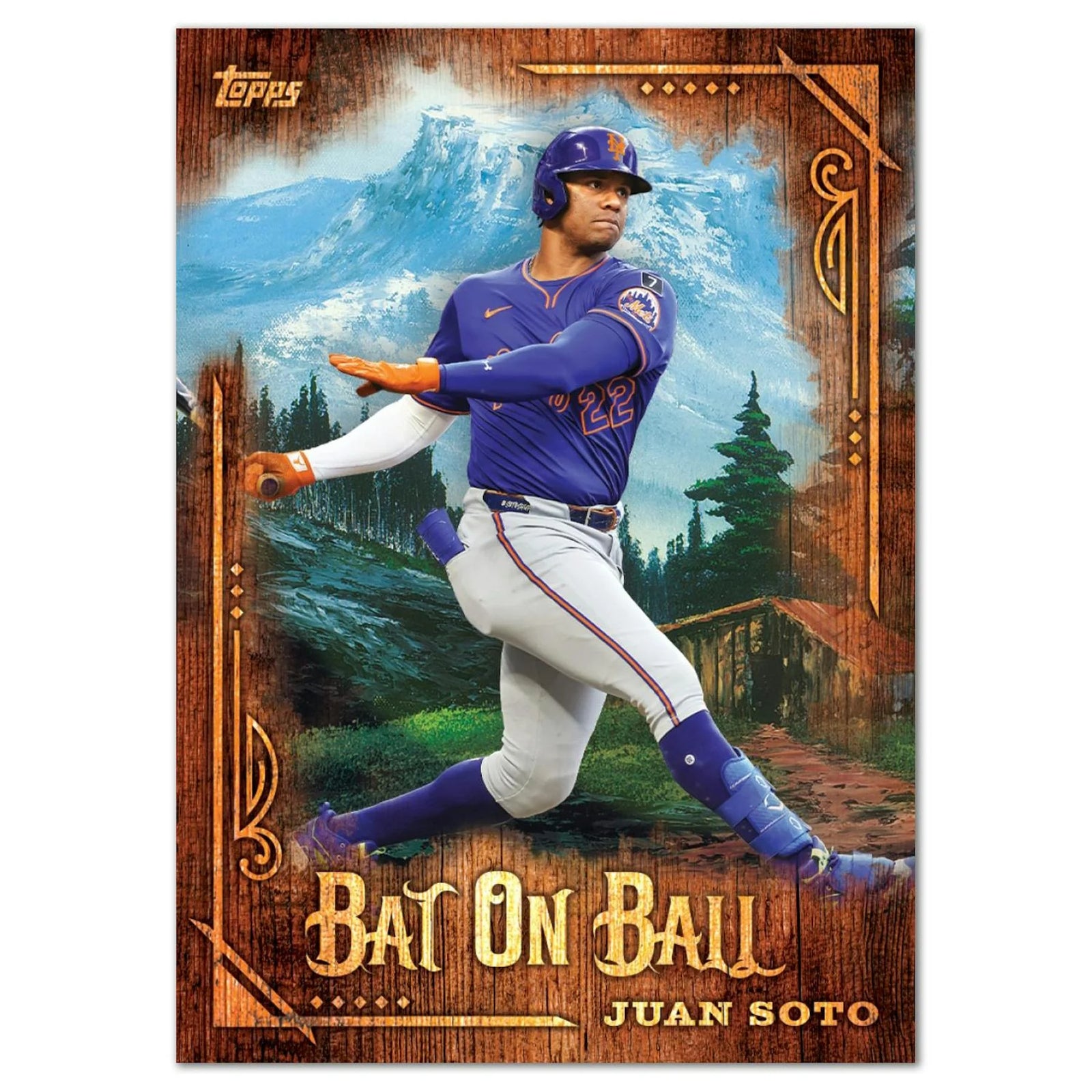 DRAFT - Just In 2025 Topps x Bob Ross The Joy of Baseball Collectors Edition Box
