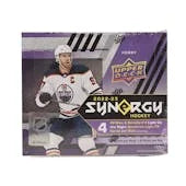 DRAFT - Just In 2022/23 Upper Deck Synergy Hockey Hobby Box (Reed Buy)